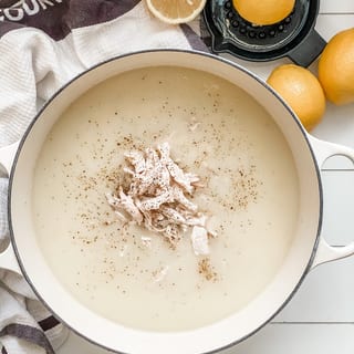 AVGOLEMONO SOUP