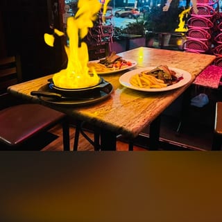 SAGANAKI FLAMBE